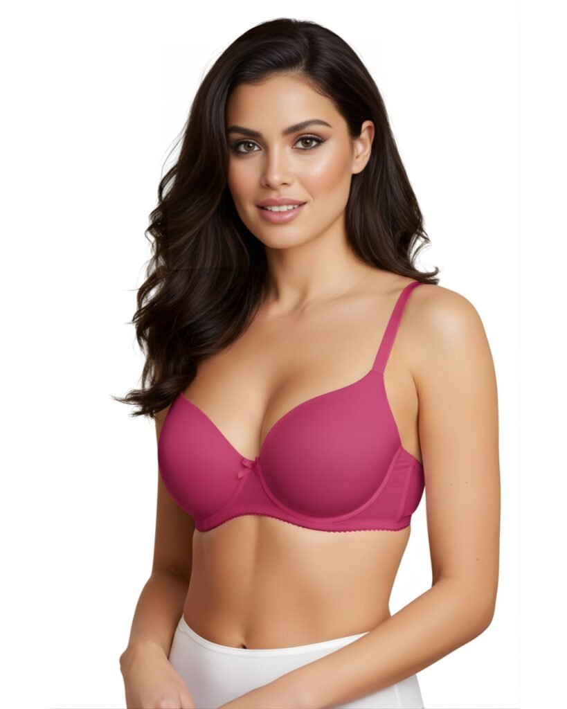 Saforia CuddleCot™ Cotton Bra – Dusky Majenta