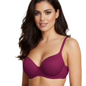 SAFORIA Cuddlecot Cotton Padded Bra – Perfect Purple