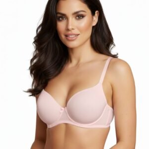 SAFORIA Cuddlecot Cotton Padded Bra — Baby Pink